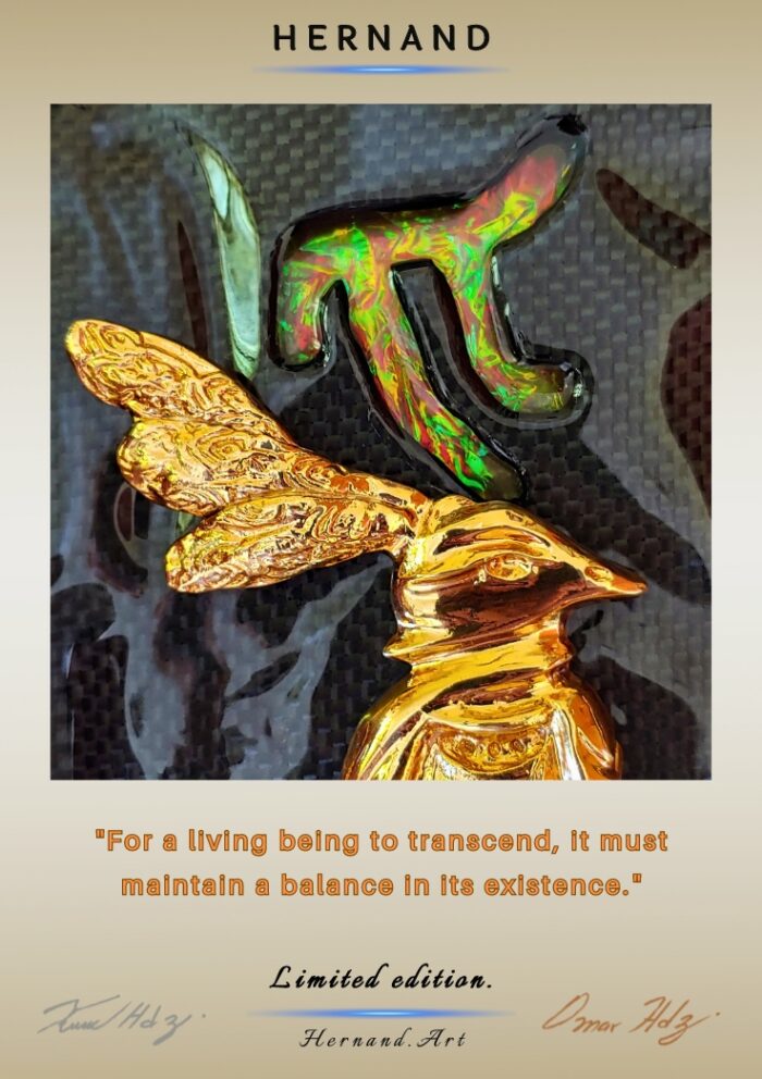 Poster: Phrase from the artwork “Eternal Balance”